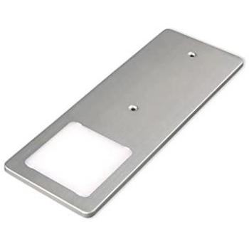 Kalb LED Unterbauleuchte silber 5W, sehr flache Küchenleuchte, 1er Set neutralweiß