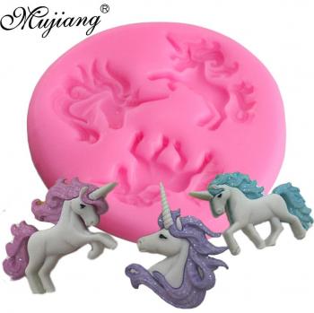 Arcoíris de Sabores: Molde Unicornio y Herramientas de Fondant