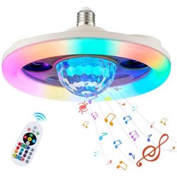 LumiSpeak 30W RGB Speaker Bulb – White Edition