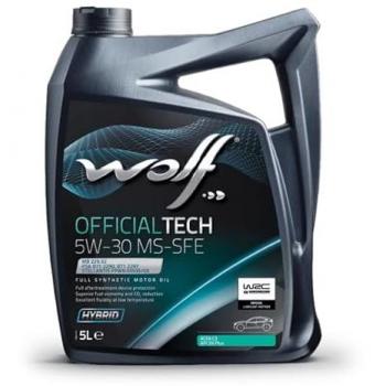 Wolf 5W30 Officialtech Moteur – Bidon de 5 L – Nouveau