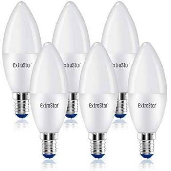 Lampadina LED E14 6W 48W equivalente 480 lumen