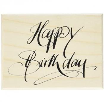 Etichetta “Buon compleanno” Rayher 6x8 cm