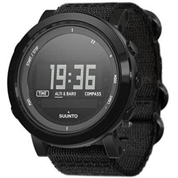 Suunto Essential Nero – Vetro Zaffiro e Cinturino Tessuto