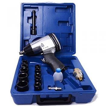 Trade Shop Pistola Avvitatore Pneumatico con Valija y Manguera CRV