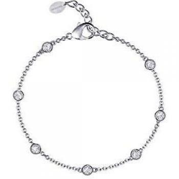 Bracciale Mabina zirconi bianchi