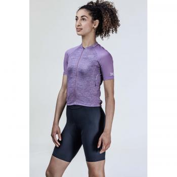 X-Bionic Merino Kurzarmtrikot für Damen violett
