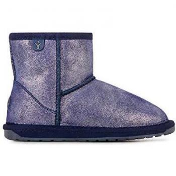 Mini-Wallaby Metallic Deluxe Wollstiefel für Kinder (EMU Australien)