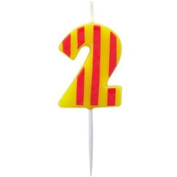 Vela de Fiesta Amscan 7.6 cm