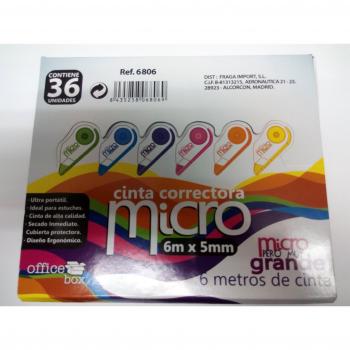 CORR.CINTA OFF.BOX 6m x 5mm EXP.36 Office Box 6806