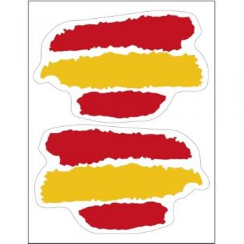 Trazo Español: Pegatina de la Bandera Artimagen