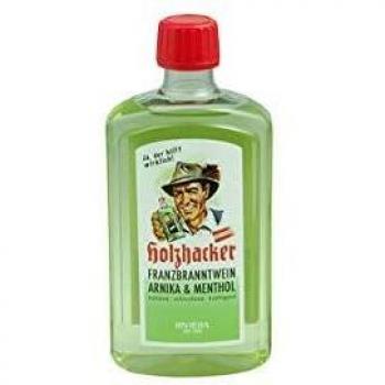 Holzacker Franzbrantwein Soluzione con Arnica e Mentolo 250 ml