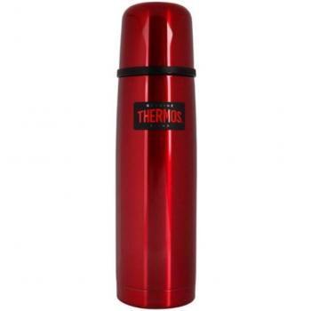 Bouteille isotherme légère et compacte Thermos FBB Rouge 0,5L