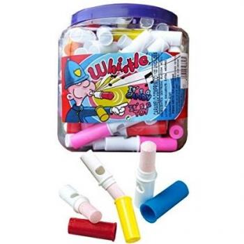 Silbatos Azucarados en Bloque 100 unidades