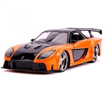 Mazda RX-7 Die-Cast Fast & Furious 1:24 in Arancione