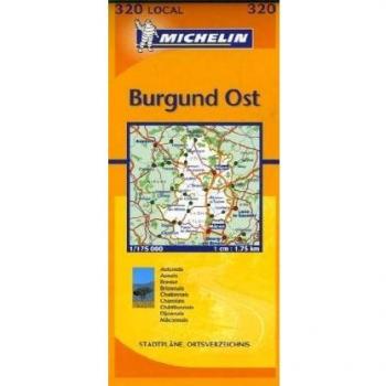 Michelin Cote-d'Or / Saone-et-Loire 1 : 175 000. Avec index touristique (Michelin Local France)