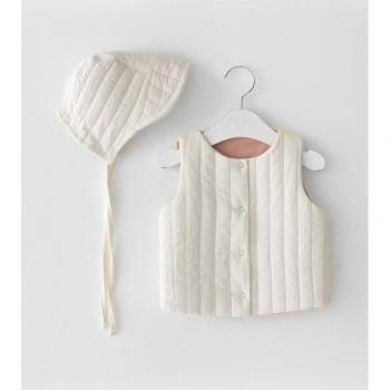 Manto Cálido Reversible con Gorro Integrado para Bebé y Niño
