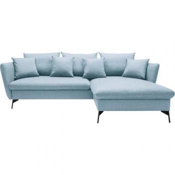 Andas Ecksofa LIVORNO, 258 cm, mit Bettkasten