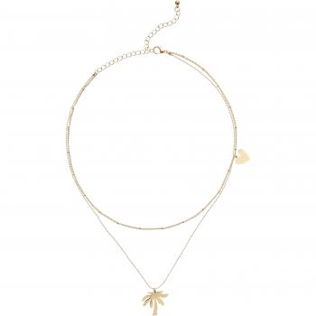 Kette mit Palmenanhängern, LASCANA Damenmode