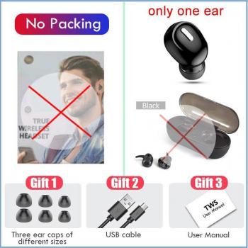 Oreillettes stéréo A6S PRO Bluetooth