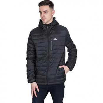 Trespass Digby Herren‑Daunenjacke – Schwarz – 2X‑Small (XXS)