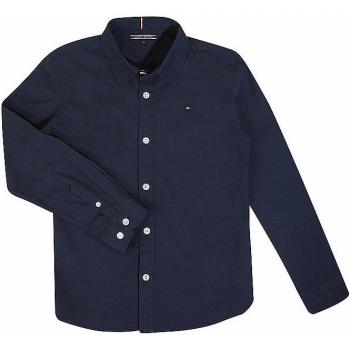 Tommy Hilfiger Langarmhemd SOLID STRETCH POPLIN SHIRT L/S