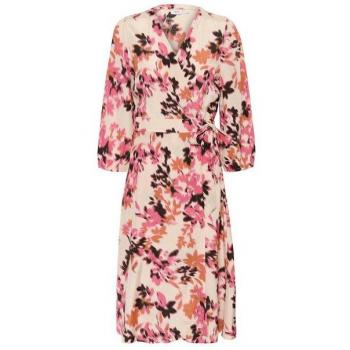 Saint Tropez Women's Multicolor Wrap Dress S – Gray Chateau Blooms