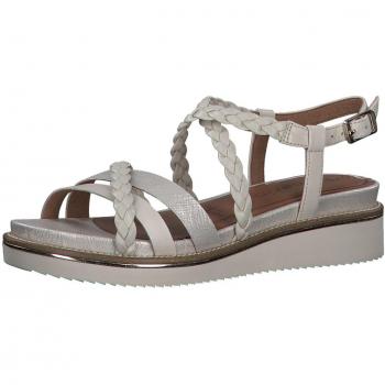 Sandale Ouverte Tamaris Femme Cuir Cognac