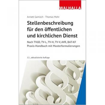 Stellenbeschreibung für den öffentlichen und kirchlichen Dienst