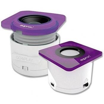 Approx appSP10x 3 W Altavoz monofónico portátil Púrpura, Blanco