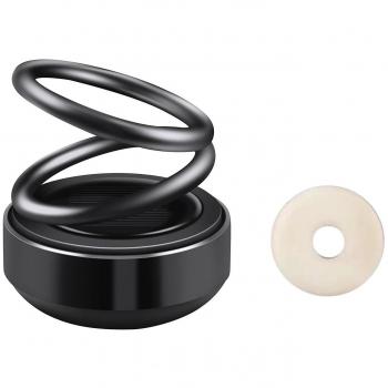 Parfum de voiture rotatif en alliage d'aluminium