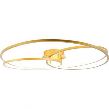 Lampada da soffitto dimmerabile oro 78 cm