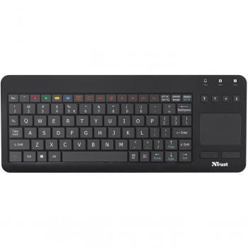 Trust Sento Universal Tastatur für Samsung Smart TV (deutsches Tastaturlayout, QWERTZ) schwarz