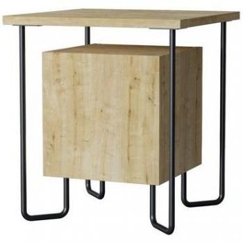 Decortie Nachttisch Acres – Kompakt & stilvoll, 40 × 40 × 45 cm