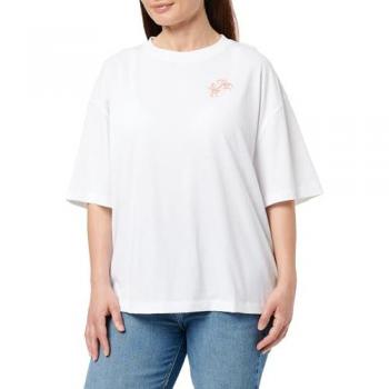 BOSS Eboyfriend 4 T-Shirt – Weiß, Oversized