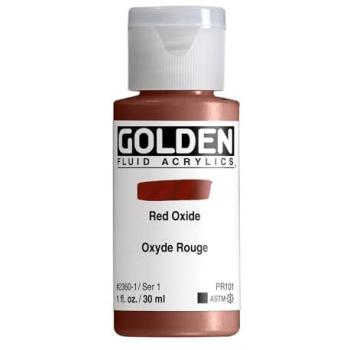 Gouden Rood Oxide Vloeibare Acryl (1 fl oz)