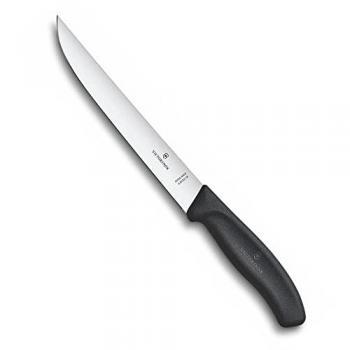 18cm Victorinox Black Carving Knife in Blister Pack