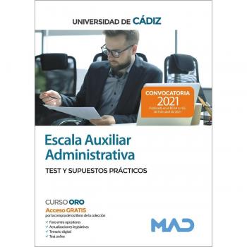 Auxiliar administrativo de la universidad de huelva. Test y supuestos prácticos.