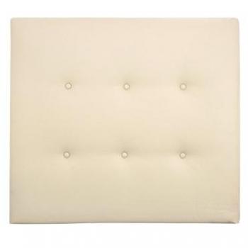 Cabecero de cama tapizado de poliéster con botones en varios colores