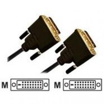 10 Meter DVI‑D Kabel (JJ Computer JOUJYE) – vergoldete Kontakte, 3‑Fach Abschirmung