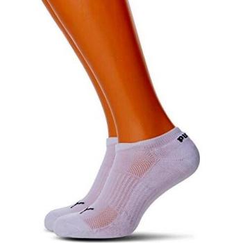 Unisex Puma Cushioned 2P Sneaker‑Socken – 2er Pack, weiß, Größe 43/46