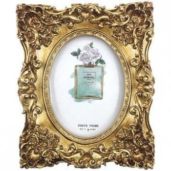 Gold Baroque Desktop Photo Frame 6/7 Inch