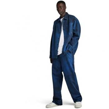 Jeans G-Star Tipo 96 Loose Fit Blu Mare Denim Vintage Taglia 27
