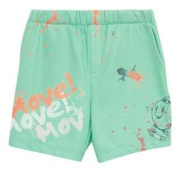 S.Oliver Sweatshorts Skate in Türkis 104