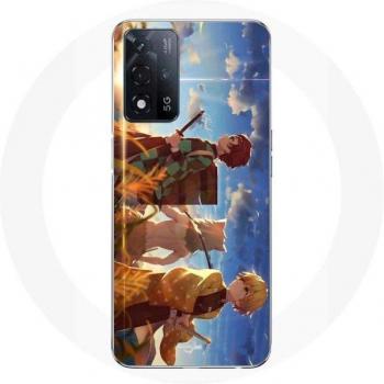 Oppo A93s 5G Tanjiro-Inosuke-Zenitsu Protective Case by Maniacase