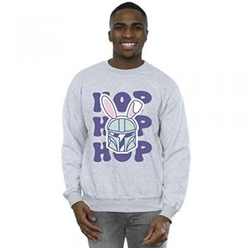 Grey Galactic Egg‑Chaser Pullover