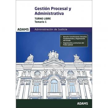 Temario 1 Gestión Procesal y Administrativa, turno libre