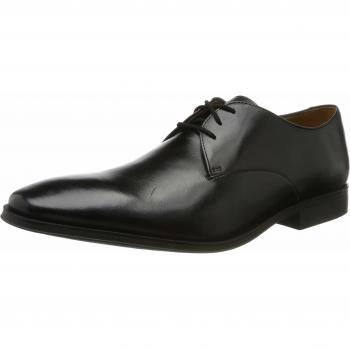 Clarks Herren Gilman Walk Derbys, Schwarz, Größe 43 EU