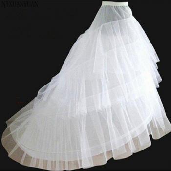 NIXUANYUAN Bridal Crinoline Petticoat with 3 Layers