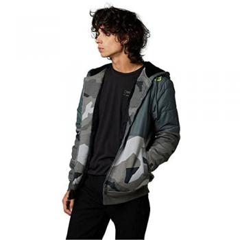 Fleecejacke FOX Lindon Sasquatch Schwarz Camouflage