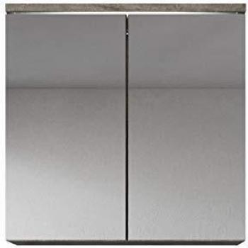 Specchio armadietto Toledo 60 x 60 cm Grigio Cemento